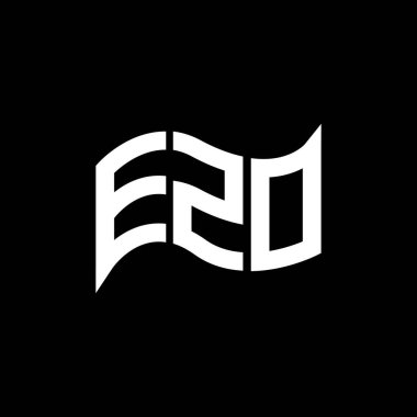 EZO logo tasarımı, EZO basit ve modern logo. EZO lüks alfabe tasarımı  