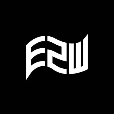 EZW logo tasarımı, EZW basit ve modern logo. EZW lüks alfabe tasarımı  