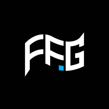 FFG logo tasarımı, FFG basit ve modern logo. FFG lüks alfabe tasarımı  