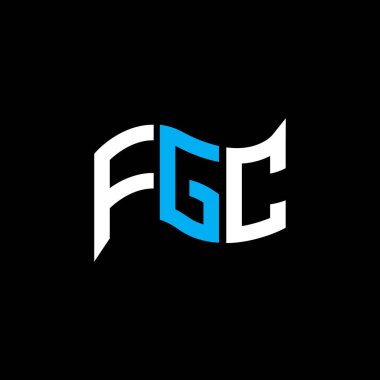 FGC logo tasarımı, FGC basit ve modern logo. FGC lüks alfabe tasarımı  