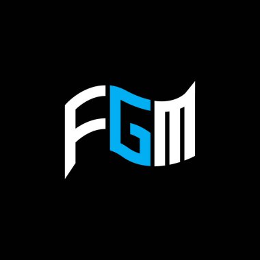 FGM logo tasarımı, FGM basit ve modern logo. FGM lüks alfabe tasarımı  