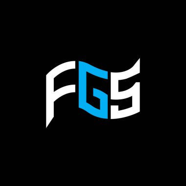 FGS logo tasarımı, FGS basit ve modern logo. FGS lüks alfabe tasarımı  
