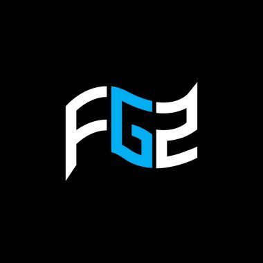 FGZ logo tasarımı, FGZ basit ve modern logo. FGZ lüks alfabe tasarımı  