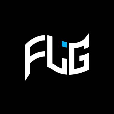 FLG logo tasarımı, FLG basit ve modern logo. FLG lüks alfabe tasarımı  