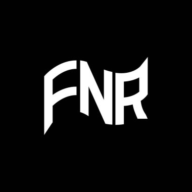 FNR logo tasarımı, FNR basit ve modern logo. FNR lüks alfabe tasarımı  