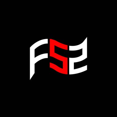 FSZ logo tasarımı, FSZ basit ve modern logo. FSZ lüks alfabe tasarımı  
