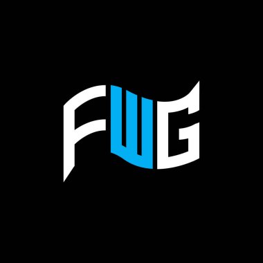 FWG logo tasarımı, FWG basit ve modern logo. FWG lüks alfabe tasarımı  