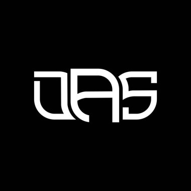 DAS logo tasarımı, DAS basit ve modern logosu. DAS lüks alfabe tasarımı  