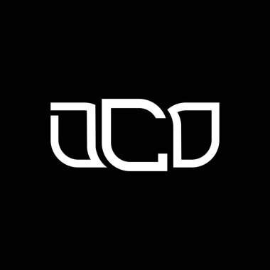 DCO logo tasarımı, DCO basit ve modern logo. DCO lüks alfabe tasarımı  