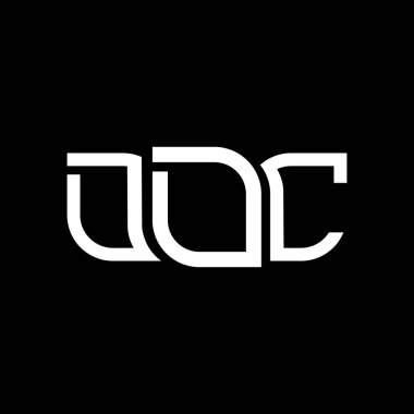 DDC logo tasarımı, DDC basit ve modern logo. DDC lüks alfabe tasarımı  