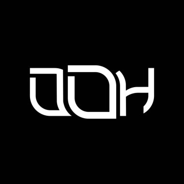 DDH logo tasarımı, DDH basit ve modern logo. DDH lüks alfabe tasarımı  
