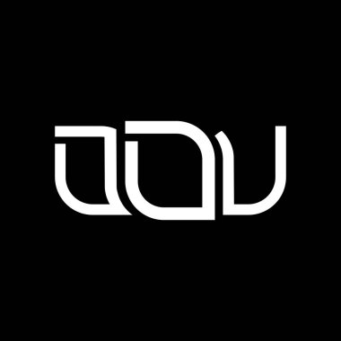 DDU logo tasarımı, DDU basit ve modern logo. DDU lüks alfabe tasarımı  