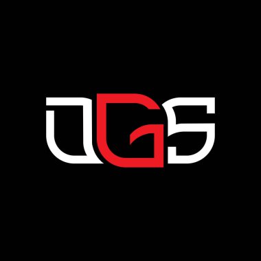 DGS logo tasarımı, DGS basit ve modern logo. DGS lüks alfabe tasarımı  