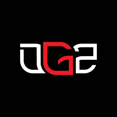 DGZ logo tasarımı, DGZ basit ve modern logo. DGZ lüks alfabe tasarımı  