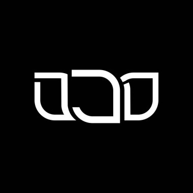 DJD logo tasarımı, DJD basit ve modern logo. DJD lüks alfabe tasarımı  