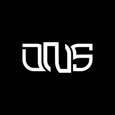 DNS logo tasarımı, DNS basit ve modern logo. DNS lüks alfabe tasarımı  