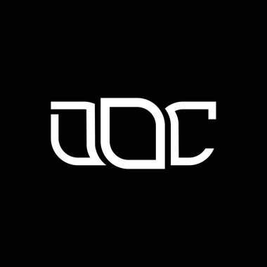 DOC logo tasarımı, DOC basit ve modern logo. DOC lüks alfabe tasarımı  