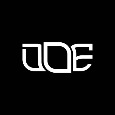 DOE logo tasarımı, DOE basit ve modern logo. DOE lüks alfabe tasarımı  