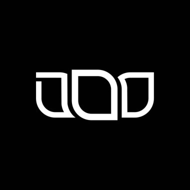 DOO logo tasarımı, DOO basit ve modern logo. DOO lüks alfabe tasarımı  