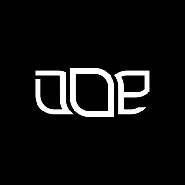 DOP logo tasarımı, DOP basit ve modern logo. DOP lüks alfabe tasarımı  