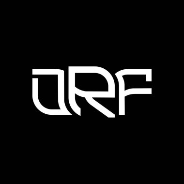 DRF logo tasarımı, DRF basit ve modern logo. DRF lüks alfabe tasarımı  