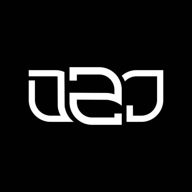 DZJ logo tasarımı, DZJ basit ve modern logo. DZJ lüks alfabe tasarımı  