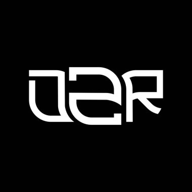 DZR logo tasarımı, DZR basit ve modern logo. DZR lüks alfabe tasarımı  