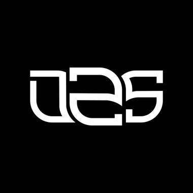 DZS logo tasarımı, DZS basit ve modern logo. DZS lüks alfabe tasarımı  