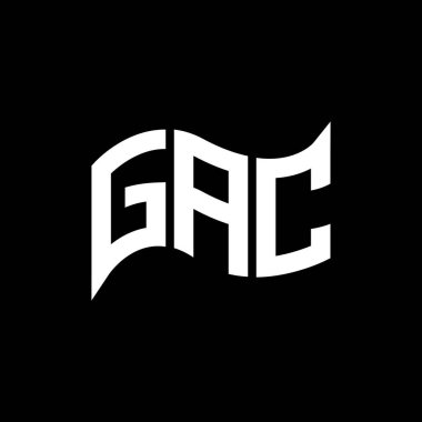 GAC logo tasarımı, GAC basit ve modern logo. GAC lüks alfabe tasarımı  