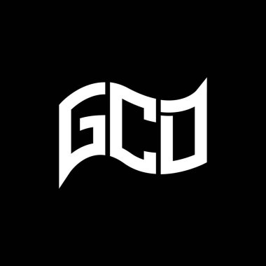 GCD logo tasarımı, GCD basit ve modern logo. GCD lüks alfabe tasarımı  