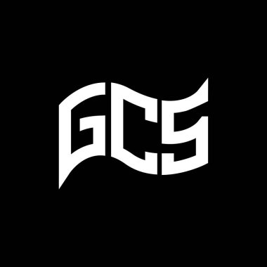 GCS logo tasarımı, GCS basit ve modern logo. GCS lüks alfabe tasarımı  