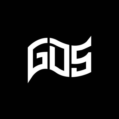 GDS logo tasarımı, GDS basit ve modern logo. GDS lüks alfabe tasarımı  