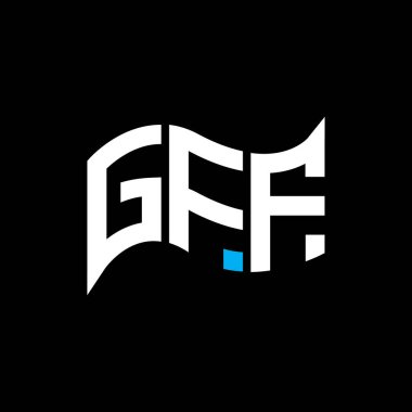 GFF logo tasarımı, GFF basit ve modern logo. GFF lüks alfabe tasarımı  