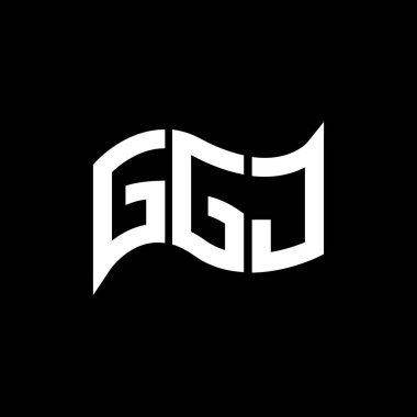 GGJ logo tasarımı, GGJ basit ve modern logo. GGJ lüks alfabe tasarımı  