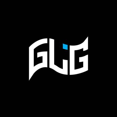 GLG logo tasarımı, GLG basit ve modern logo. GLG lüks alfabe tasarımı  