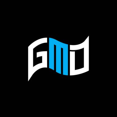 GMD logo tasarımı, GMD basit ve modern logo. GMD lüks alfabe tasarımı  
