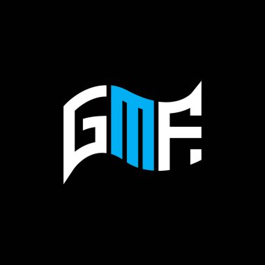 GMF logo tasarımı, GMF basit ve modern logo. GMF lüks alfabe tasarımı  