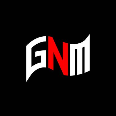 GNM logo tasarımı, GNM basit ve modern logo. GNM lüks alfabe tasarımı  