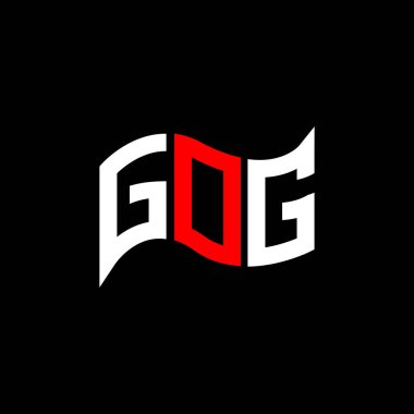 GOG logo tasarımı, GOG basit ve modern logo. GOG lüks alfabe tasarımı  