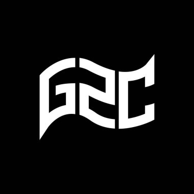 GZC logo tasarımı, GZC basit ve modern logo. GZC lüks alfabe tasarımı  