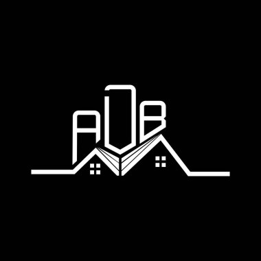 ADB emlak logosu tasarımı, ADB basit ve modern logo. ADB lüks alfabe tasarımı  