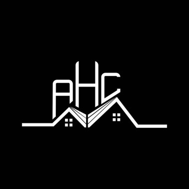 AHL emlak logosu tasarımı, AHL basit ve modern logo. AHL lüks alfabe tasarımı  