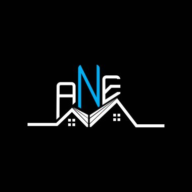 ANE emlak logosu tasarımı, ANE basit ve modern logo. Herhangi bir lüks alfabe dizaynı  