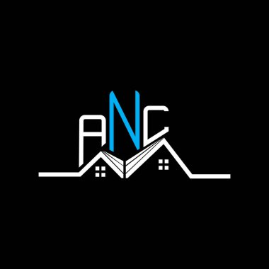 ANL emlak logosu tasarımı, ANL basit ve modern logo. ANL lüks alfabe tasarımı  