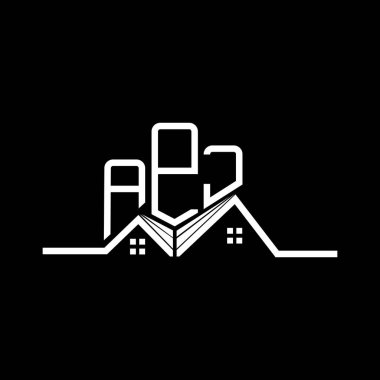 APJ emlak logosu tasarımı, APJ basit ve modern logo. APJ lüks alfabe tasarımı  