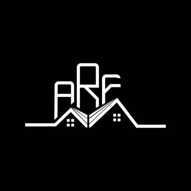 ARF emlak logosu tasarımı, ARF basit ve modern logosu. ARF lüks alfabe tasarımı  