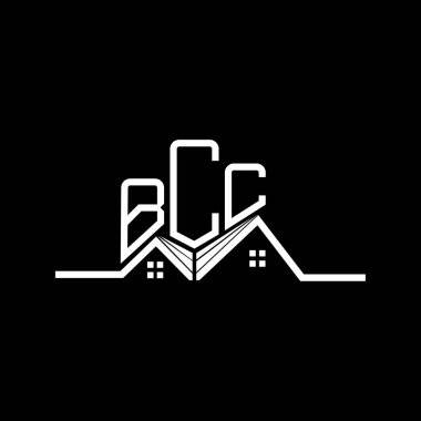 BCC Real State logo tasarımı, BCC basit ve modern logo. BCC lüks alfabe tasarımı  