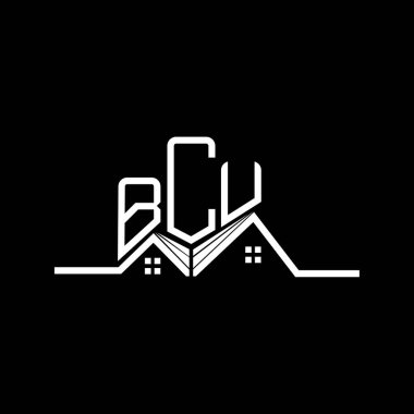 BCU Real State logo tasarımı, BCU basit ve modern logo. BCU lüks alfabe tasarımı  