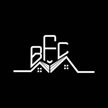 BFL Real State logo tasarımı, BFL basit ve modern logo. BFL lüks alfabe tasarımı  