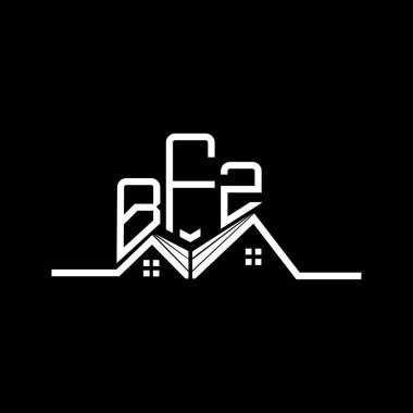 BFZ Real State logo tasarımı, BFZ basit ve modern logo. BFZ lüks alfabe tasarımı  